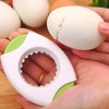 Egg Topper Cutter Clipper Steel Serrations Egg Opener Creative Egg