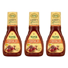 Ken's Steak House Chef's Reserve French Dressing with Smoked Bacon (9 Ounce (Pack of 3))