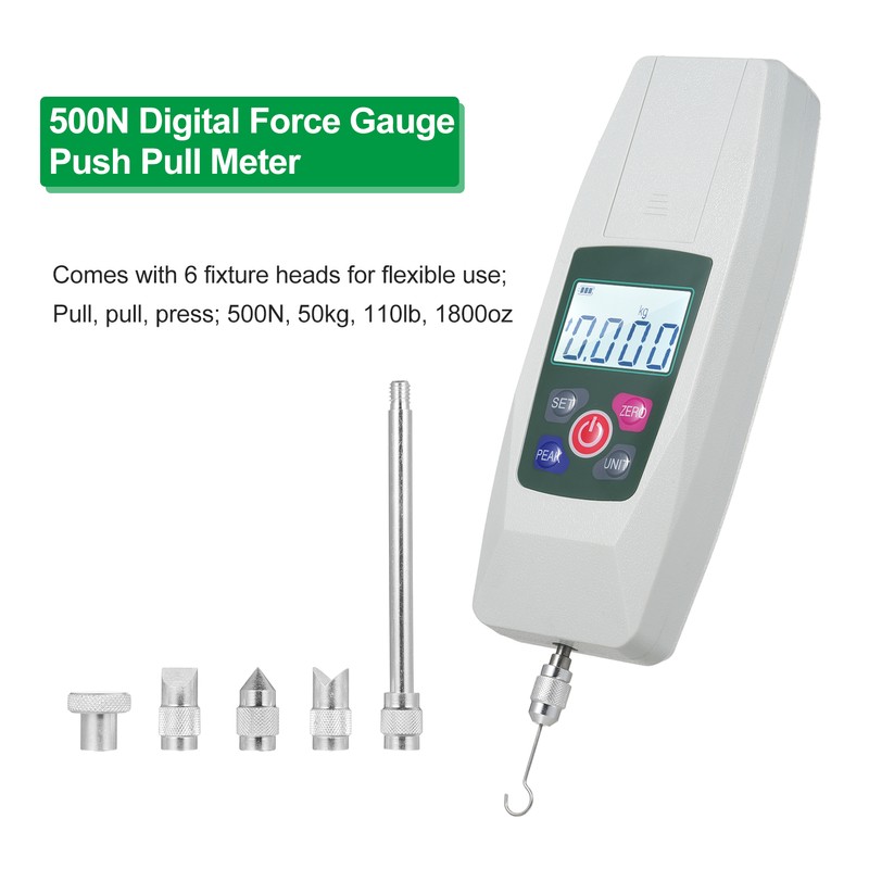 Digital Force Gauge Automatic Shutdown Push and Pull Meter Dynamometer