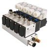 Baomain 5 Space Pneumatic Solenoid Valve 3V210-08 24VDC PT1/4 2