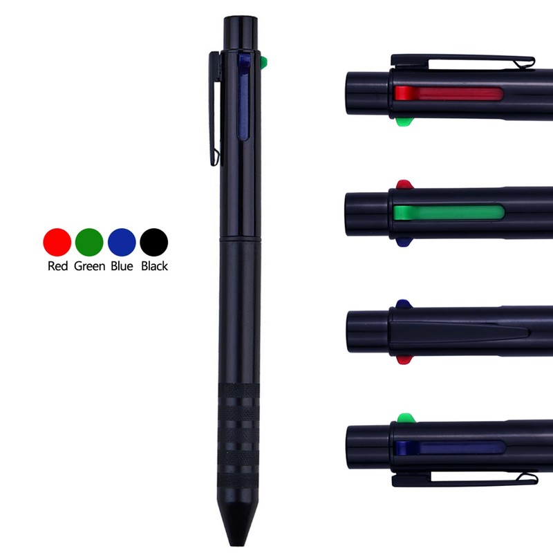 HeTaoCat Multi Color Pen 4 In 1 Multi function Pen