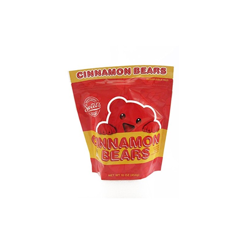 Sweet Candy Company Red Cinnamon Gummy Bears - Hot and