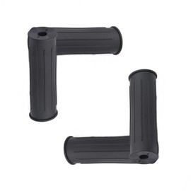 4 Pieces Wheelbarrow Handles, 30mm Wheelbarrow Universal Handles, Non-Slip Replacement Handles, Replacement Handles for Sack Truck Wheelbarrow, Plastic Cart Handle for Bicycle, Wheelchair, Motorcycle