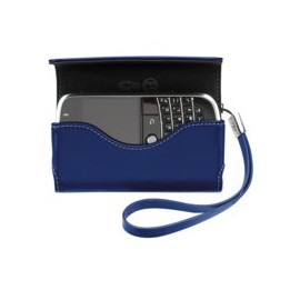 Blackberry 9000 Leather Case Blue