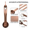 Viwehots Copper Measuring Cups and Spoons Set 16, Dry&Liquid Stainless