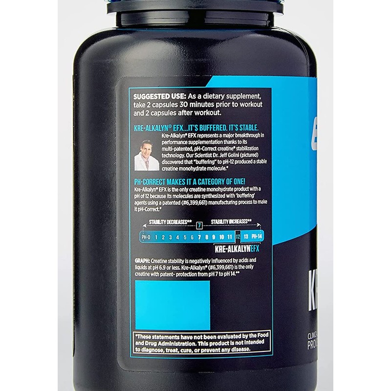 All American EFX Kre-Alkalyn 240Capsules 750 mg EFX Capsules (1