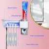 UV Light Toothbrush Holder And Toothpaste Dispenser - Size: EU