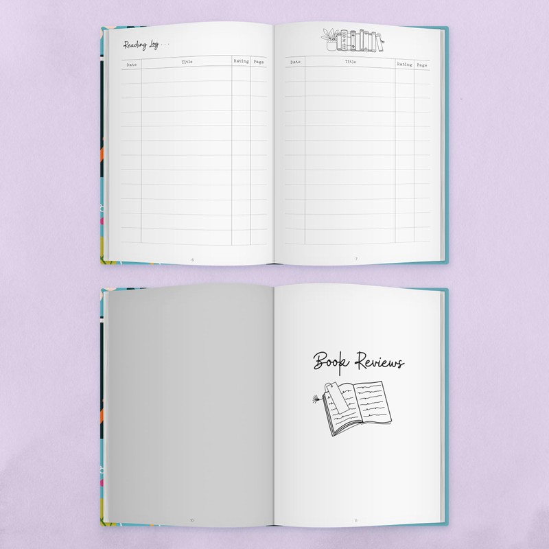 The Reading Log: A Journal For Book Lovers