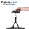 110lb/50kg Mini Digital Luggage Scale with Temperature Sensor and Backlight