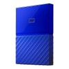 WD 1TB Blue My Passport Portable External Hard Drive - USB 3.0 - WDBYNN0010BBL-WESN
