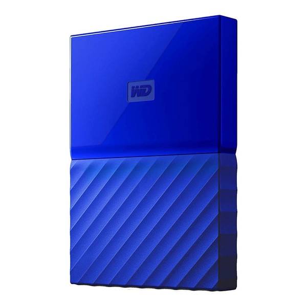 WD 1TB Blue My Passport Portable External Hard Drive -
