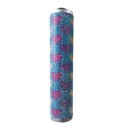 Fendawn Strive Handmade Nostalgic Kaleidoscope Toy Real Scene Kaleidoscope for Children Adults Multicoloured Diamond Style