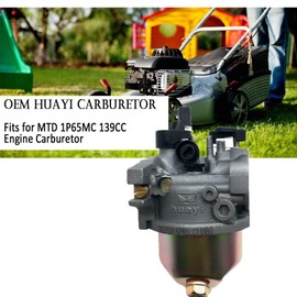 HUAYI OEM FOR MTD 1P65MC 139CC Engine MTD Yard Machine 1P65MC Lawn Mower Carburetor