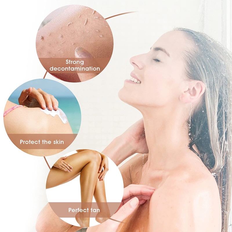 Molain Self Tanning Mitt Applicator, 2 Pack Sunless Tan Mitt