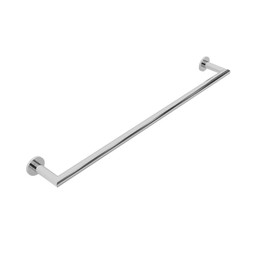 Ginger 4602/PC Kubic 18" Towel Bar with Plain Rosette, Polished Chrome