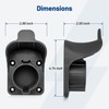 EV Charger Holder Wall Mount SAE J1772 Charging Cable Organizer