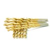 10PCS, 3/16", Titanium Twist Drill Bits