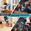 HECUSAM Impact Driver Kit,21V Max Torque 3095 In-lbs(350 N.m) Cordless