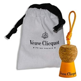 Veuve Clicquot VCP Champagne Cork Keyring in Gift Pouch