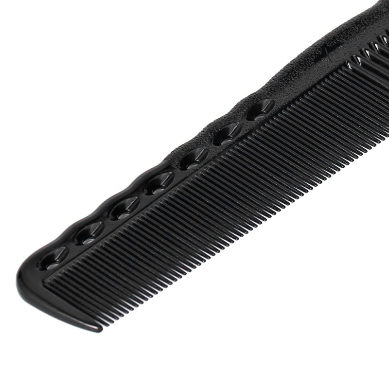 6pcs Carbon Fine Cutting Combs Salon Barber Plastic Hairdressing Flat