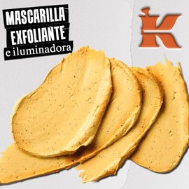 Kiehl's Mask Energizing Radiance, Máscara Facial Energizante, Vigoriza la Piel Apagada y Exfolia Suavemente, Con Semilla de Cúrcuma y Arándano, 100 ml