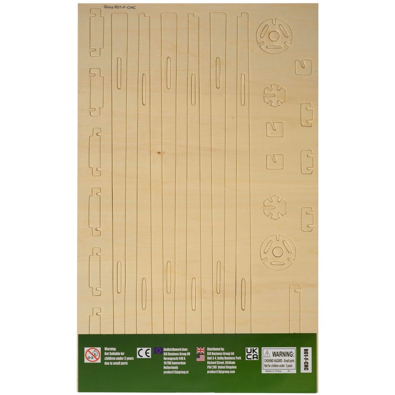 Quay Wind Turbine Woodcraft Construction Kit FSC