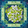 Green American Mahjong Set 160 Acrylic Tiles Ready for 2026