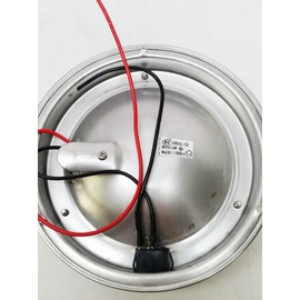 Pactrade Marine 4'' Lens Accent Dome Light Stainless Steel With Rocker Switch Marine/Boat/RV 12VDC 3.7 W