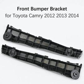 Front Bumper Bracket fit for Toyota Camry 2012 2013 2014, Left & Right Driver Passenger Side Replace 52536-06120 , 52535-06130
