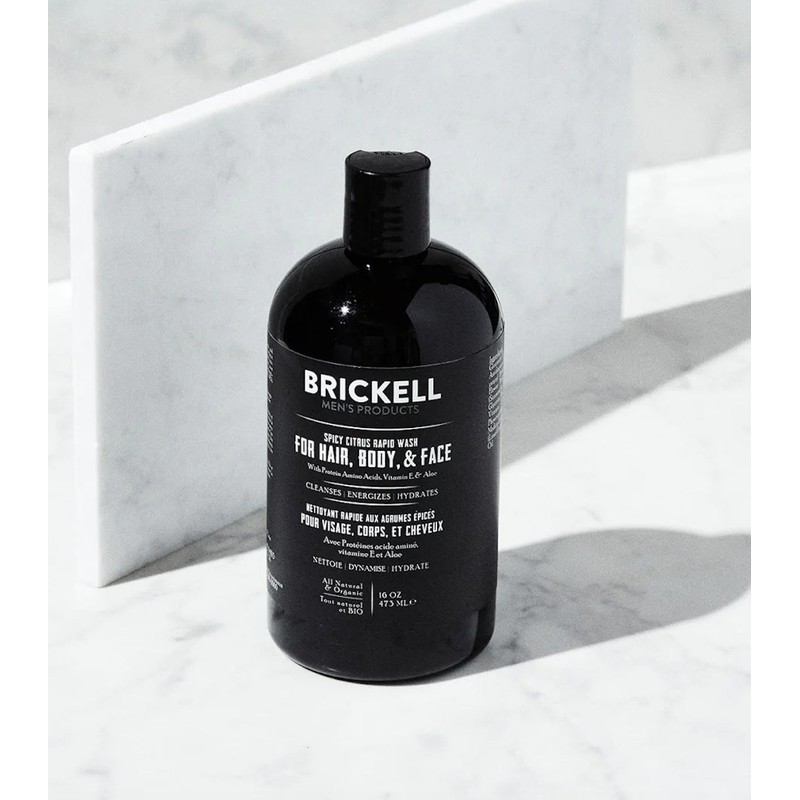 Brickell All in One Wash 473ml - Spicy Citrus