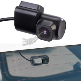 NavGear Accessories for Camera for Car: 2K Rear Camera for 4K UHD Dashcam MDV-3840, with Night Vision, 140° (Dashcam Car, Dash Cam with Surveillance, Rear View Camera)