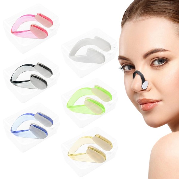 Nose Clip Swimming, Non-Slip Nose Clip for Swimming, Gentle Allergy-Proof