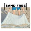 2 Packs Cotton Turkish Beach Towels Quick Dry Sand Free