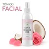 Agua De Rosas Con Coco Hidratante Facial 500 Ml Productos