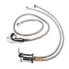 Shampoo Bed Faucet Kit Ceramic Valve Good Sealing Hot Cold