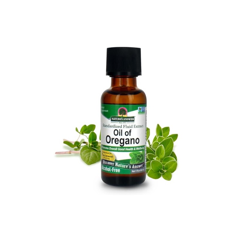 Nature's Answer | Oil of Oregano, 1 Oz | Aceite