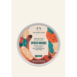 The Body Shop Spiced Orange Body Butter dry Skin 96 HR Moisture Vanilla Cinnamon 200ml