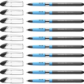 Schneider Slider Basic Ballpoint Pen (Capped Model with Soft-Grip Zone and Line Thickness)