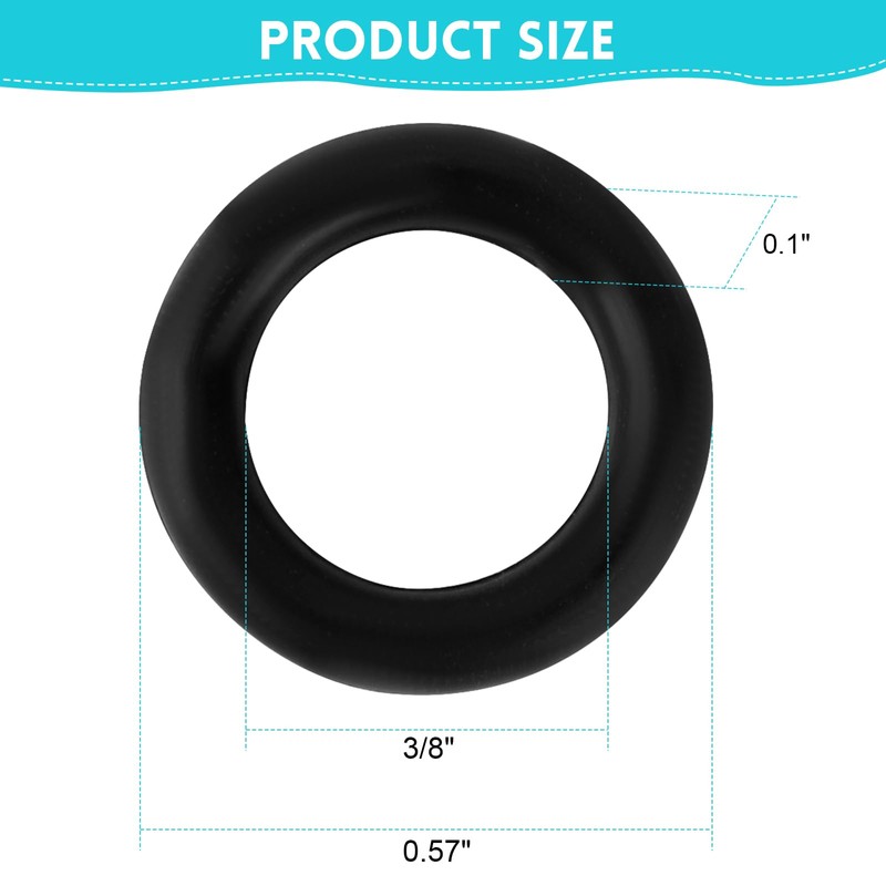 10 Pack Pressure Washer O Rings for 1/4" Quick Connect