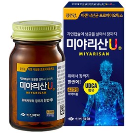 Miyarisan U 420 tablets Butyric acid UDCA, 1 piece / 미야리산U 420정 낙산균 UDCA, 1개