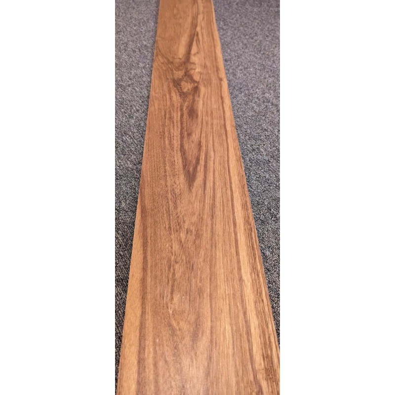 Iroko Flat Cut wood veneer 5" x 56" raw with