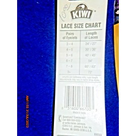 Kiwi Outdoor Boot Laces Leather Tan 72 inch 9+ Eyelets One Pair 3PKG