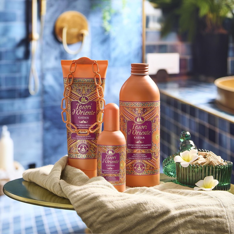 Tesori d'Oriente - Karma Sweet and Energising Shower Bath 500