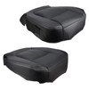 AUTOKAY Driver & Passenger Perforated Seat Cover Fits for Ford