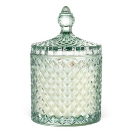 Hidden label Large Wood Wick Lavender & Vanilla Scented Candles,Soy Wax Candle for Home Scented,Long Burning time and Large Glass Jar Candle, Luxury Candle Gift for Women & Men,14.8 oz