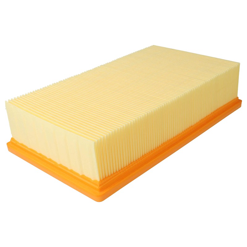 vhbw Flat Pleated Filter Compatible with Bosch GAS 35 L