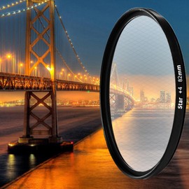 52mm Star Lens Filter - Camera Photography 52mm Lens,Threaded Mount Portable Photo Accessories for Night Scenery Videographers Travel Bloggers Film Students Hobbyists Glassworks