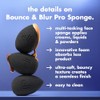 e.l.f. Bounce & Blur Pro Sponge, Multi-Use Makeup Blending Sponge