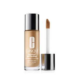 Clinique Beyond Perfecting Base de Maquillaje en Polvo + Corrector para Pieles Secas, Mixtas y Grasas | Cobertura Total y Acabado Mate