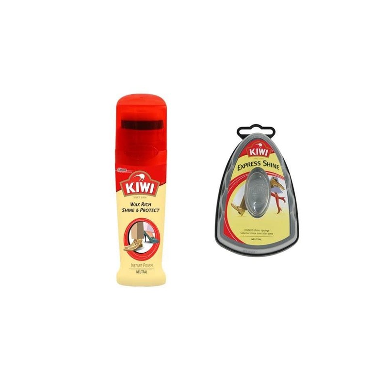 Kiwi Shoe Instant Shine & Protect Neutral, 75ml